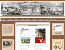 Tablet Screenshot of annales-historiques-compiegnoises.fr